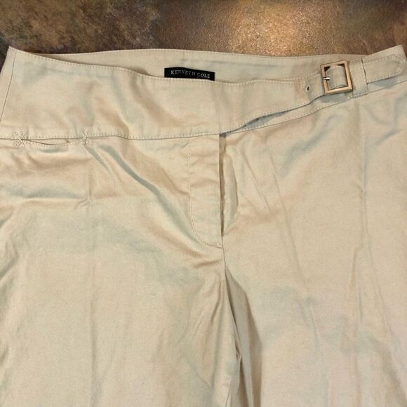 Kenneth Cole Khaki Women’s Pants Size 8 - Picture 2 of 12